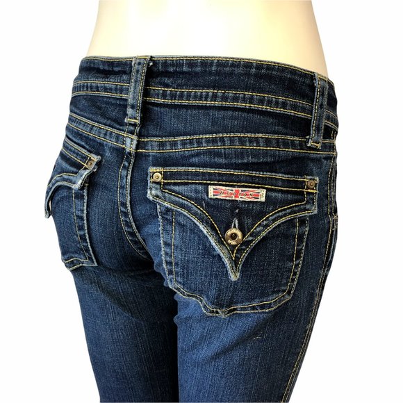 Hudson Skinny Dark Wash Denim 27 - Picture 6 of 7